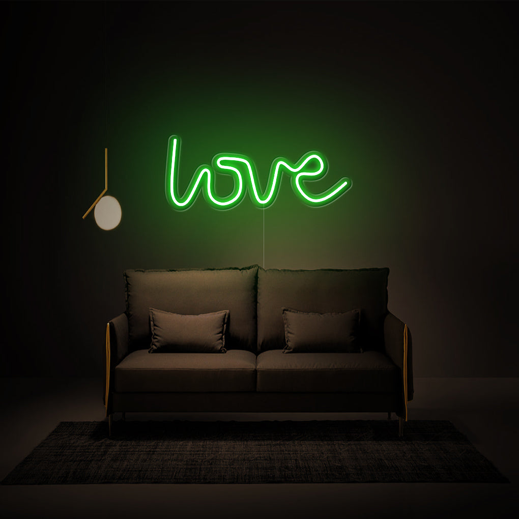 'Love' LED Neon Sign