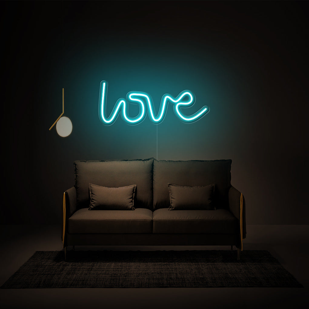 'Love' LED Neon Sign