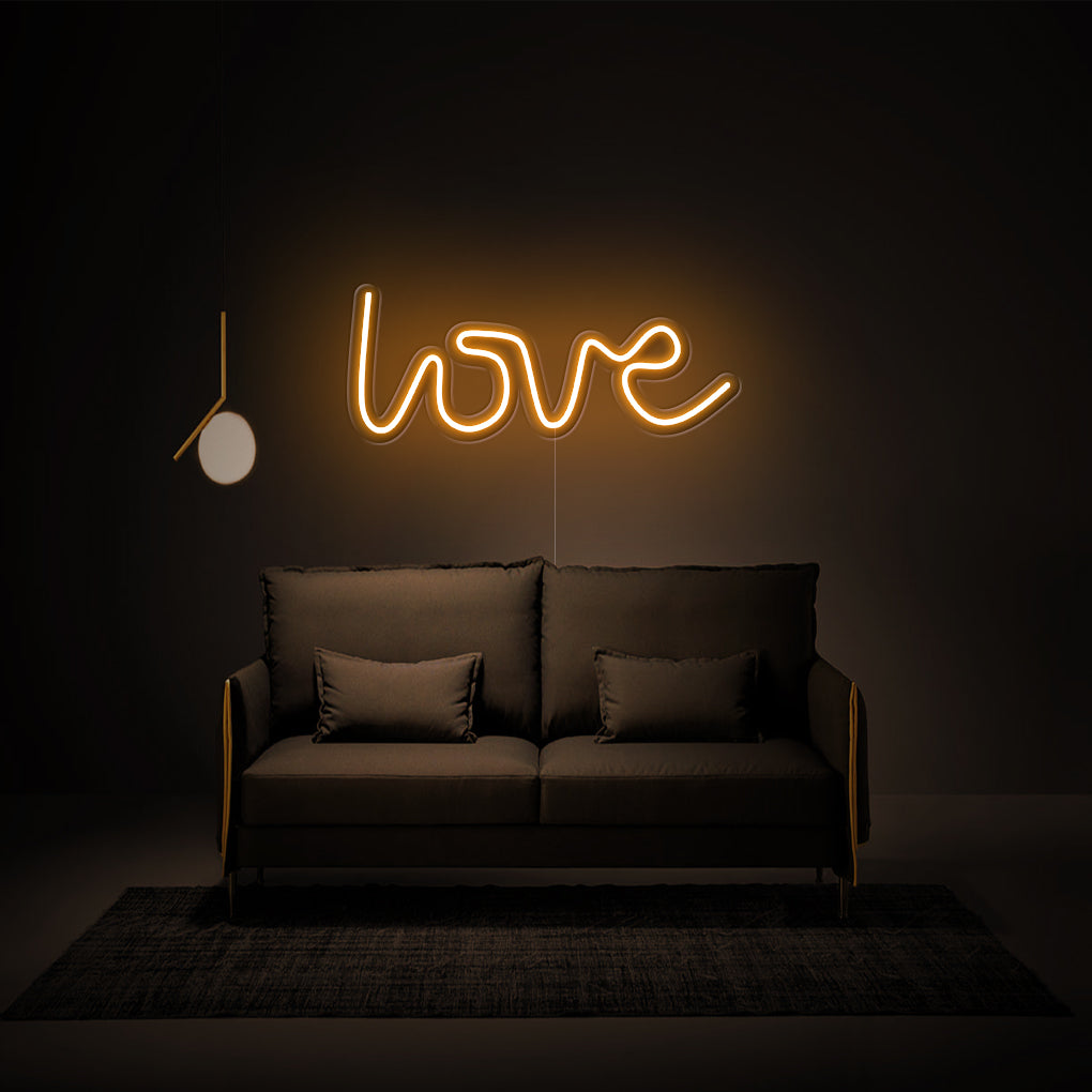 'Love' LED Neon Sign
