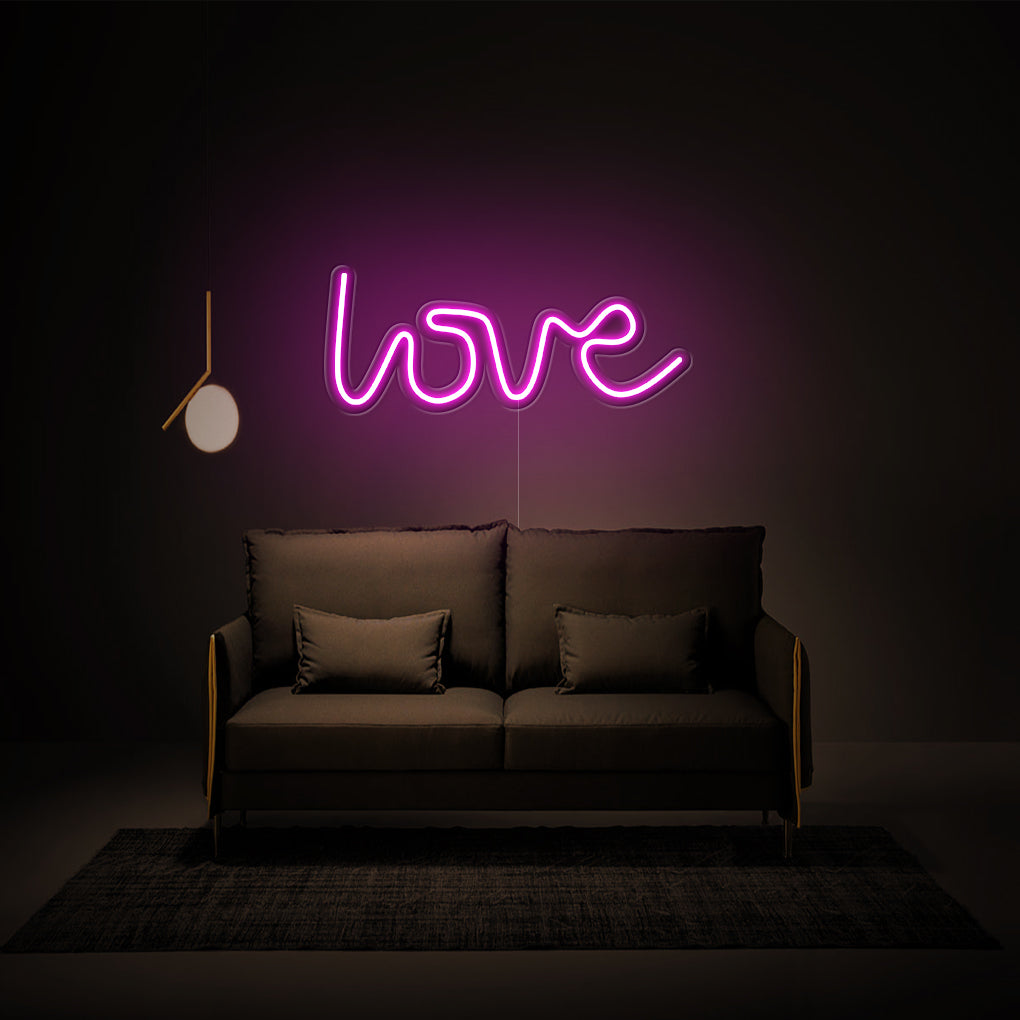 'Love' LED Neon Sign