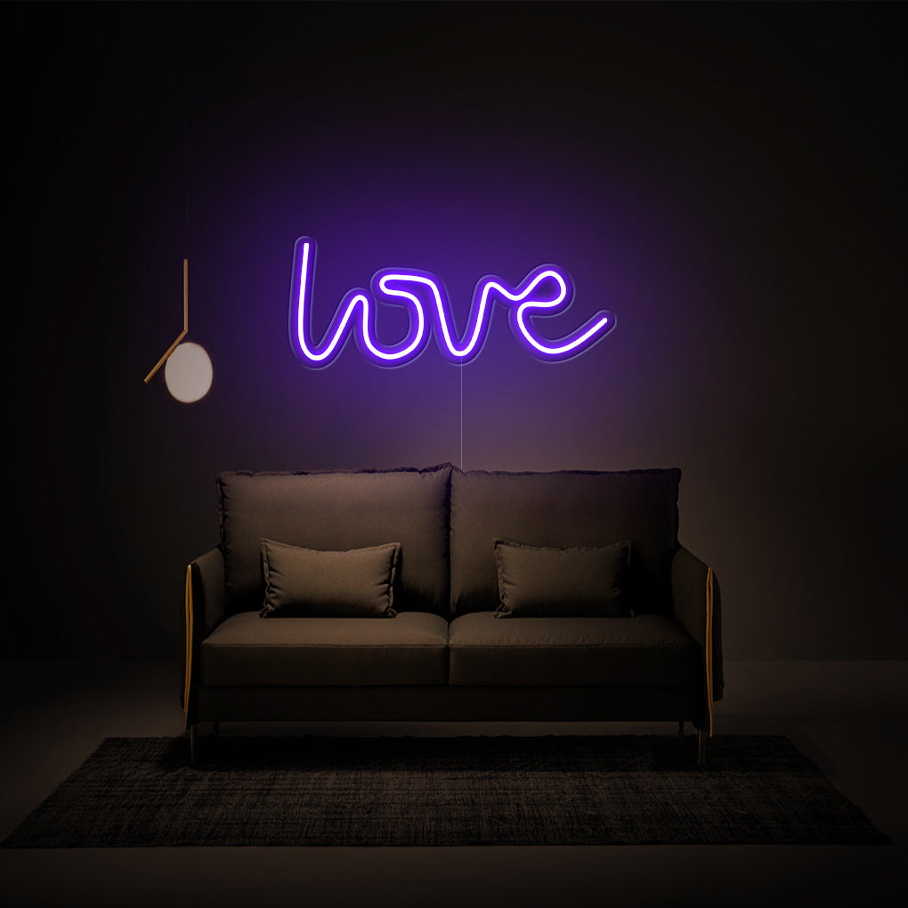 'Love' LED Neon Sign