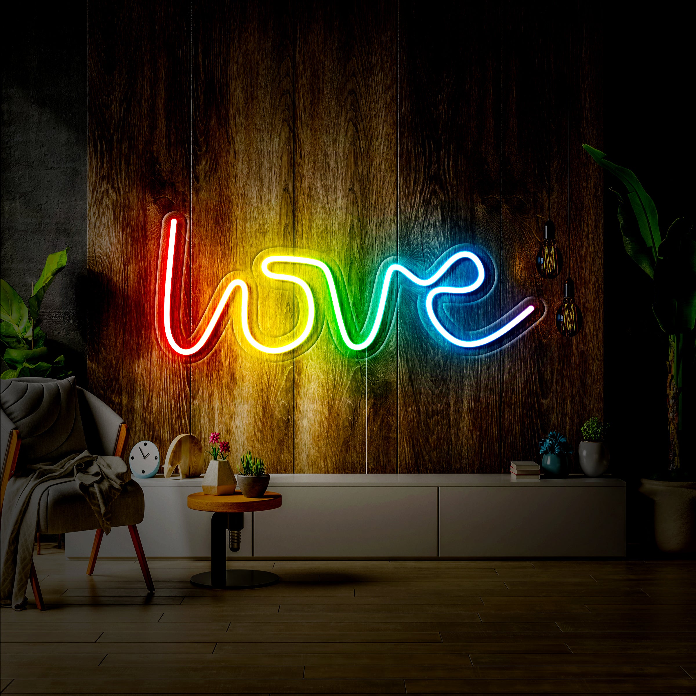 'Love' LED Neon Sign