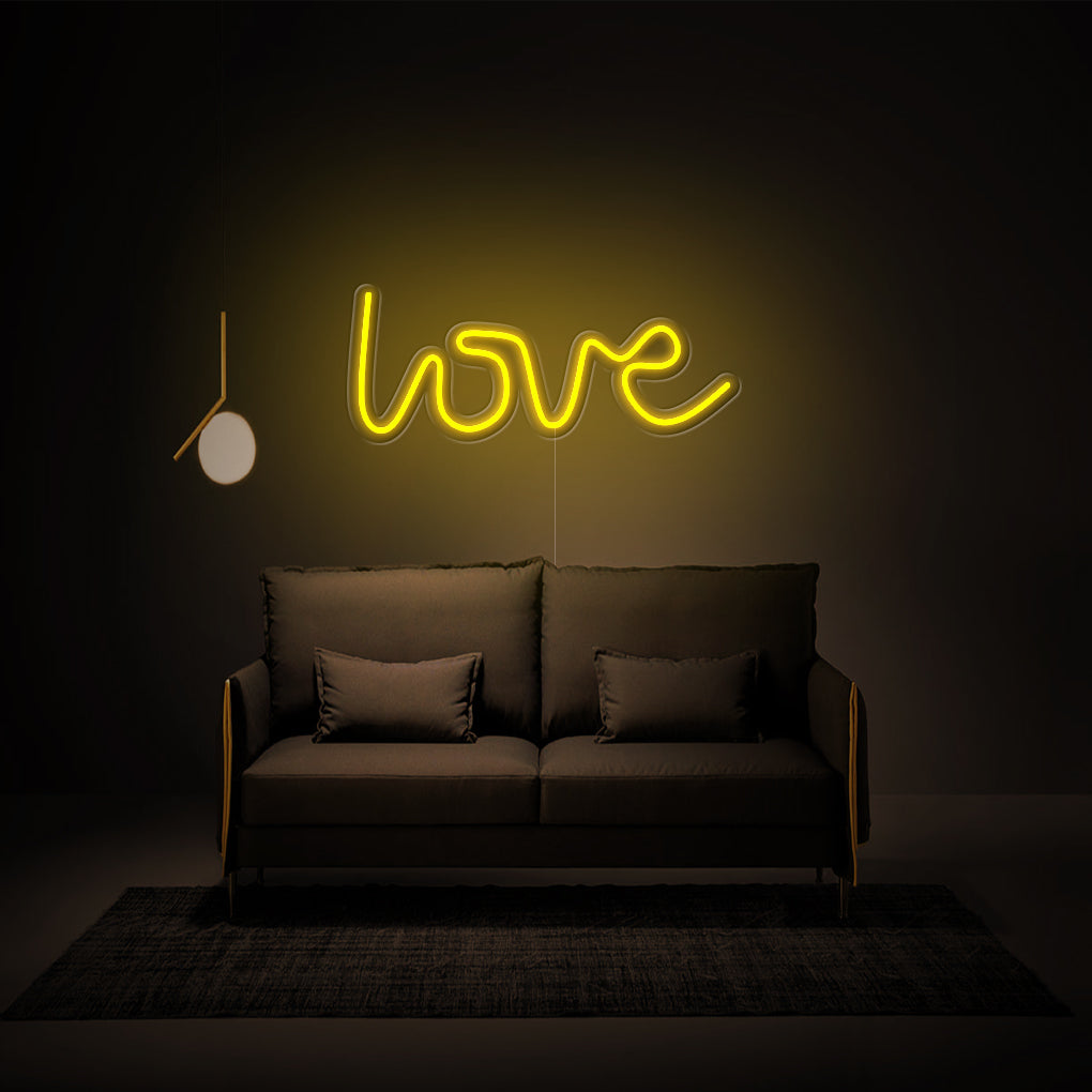 'Love' LED Neon Sign