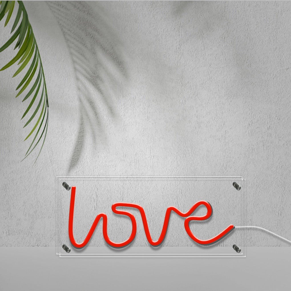 Love' LED Neon Table Sign