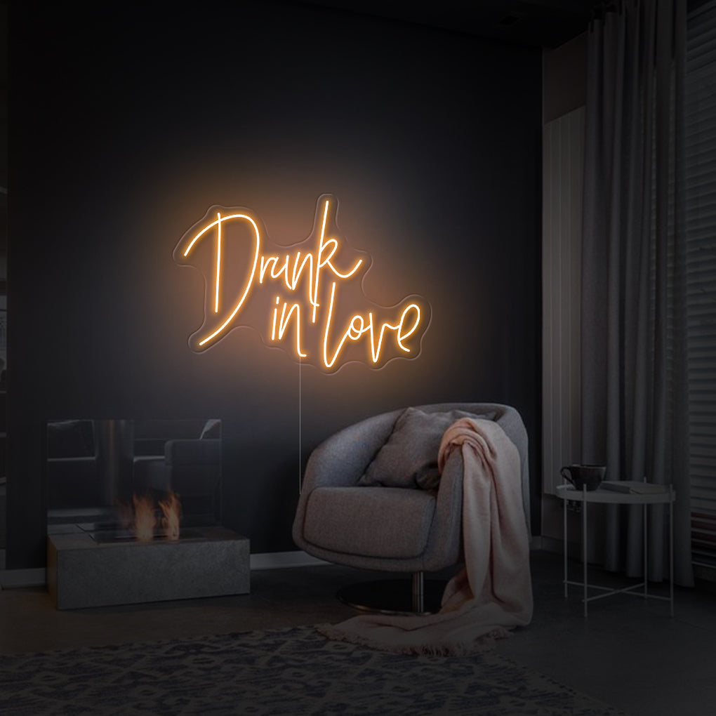 'Drunk In Love' LED Neon Sign