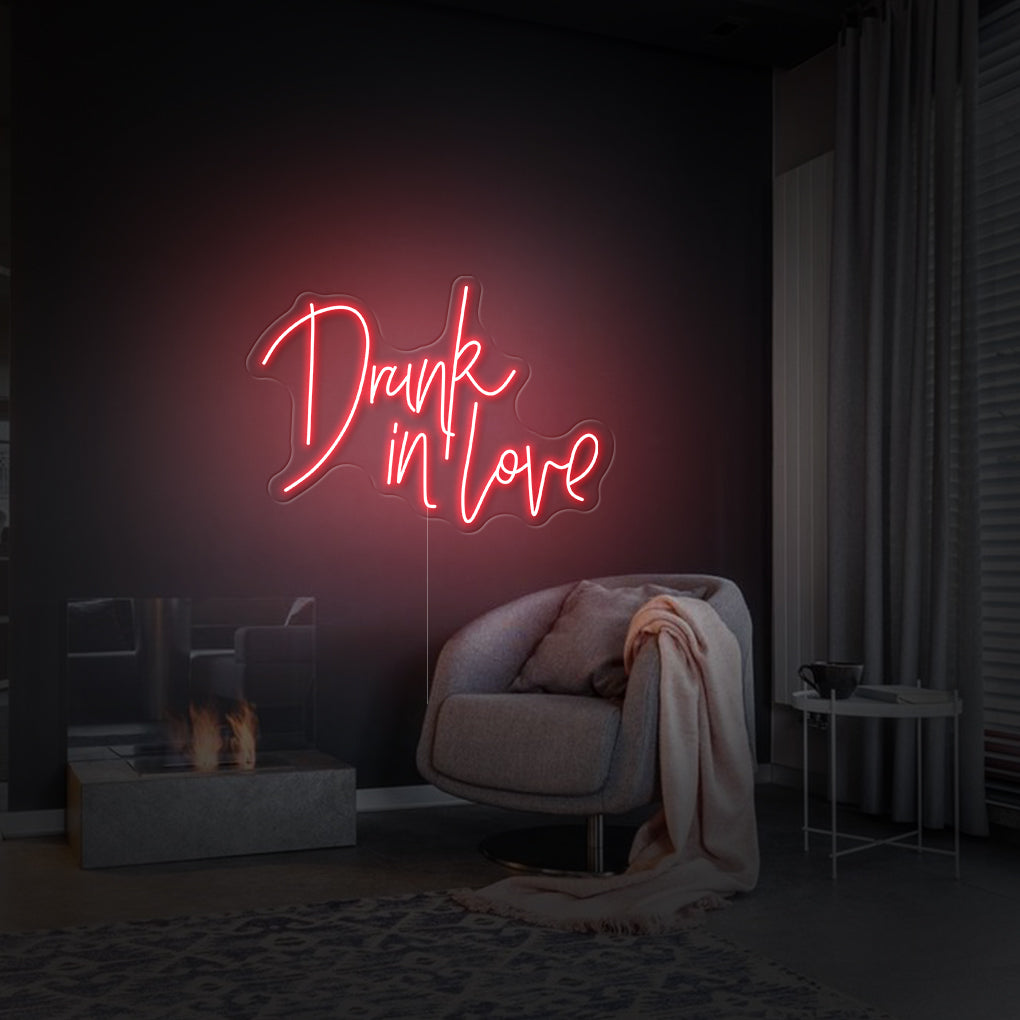 'Drunk In Love' LED Neon Sign