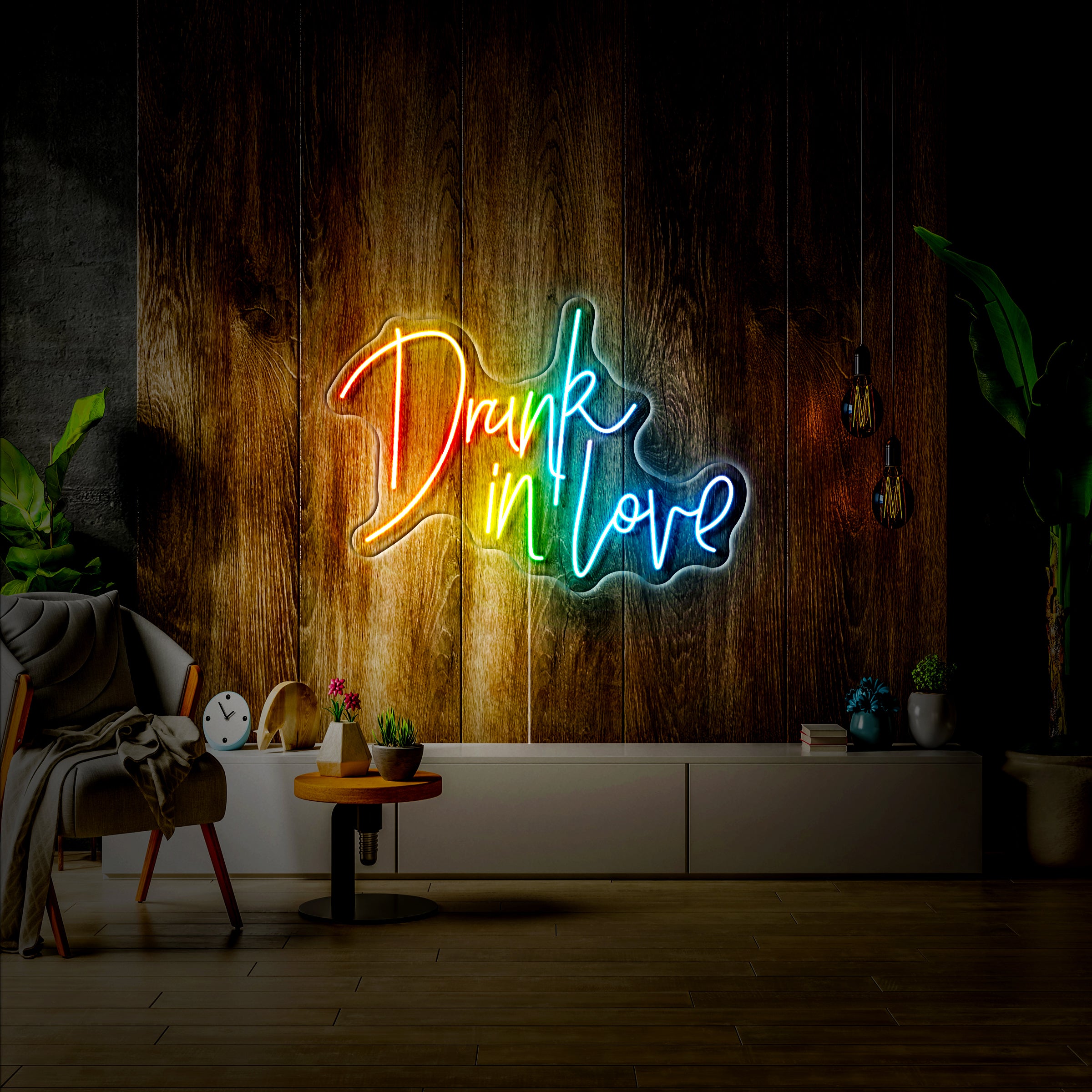 'Drunk In Love' LED Neon Sign