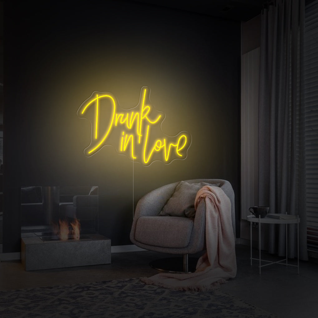'Drunk In Love' LED Neon Sign