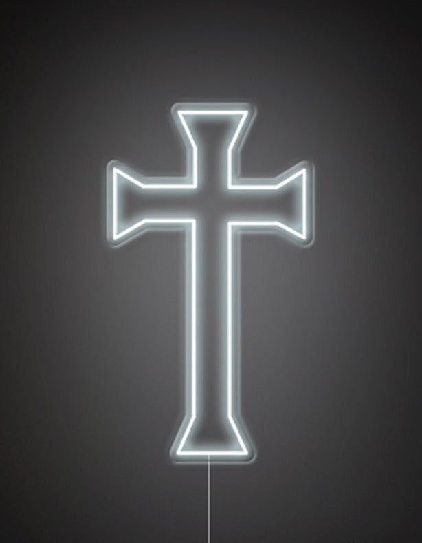 'Christian Cross' LED Neon Sign - Iconic Neon