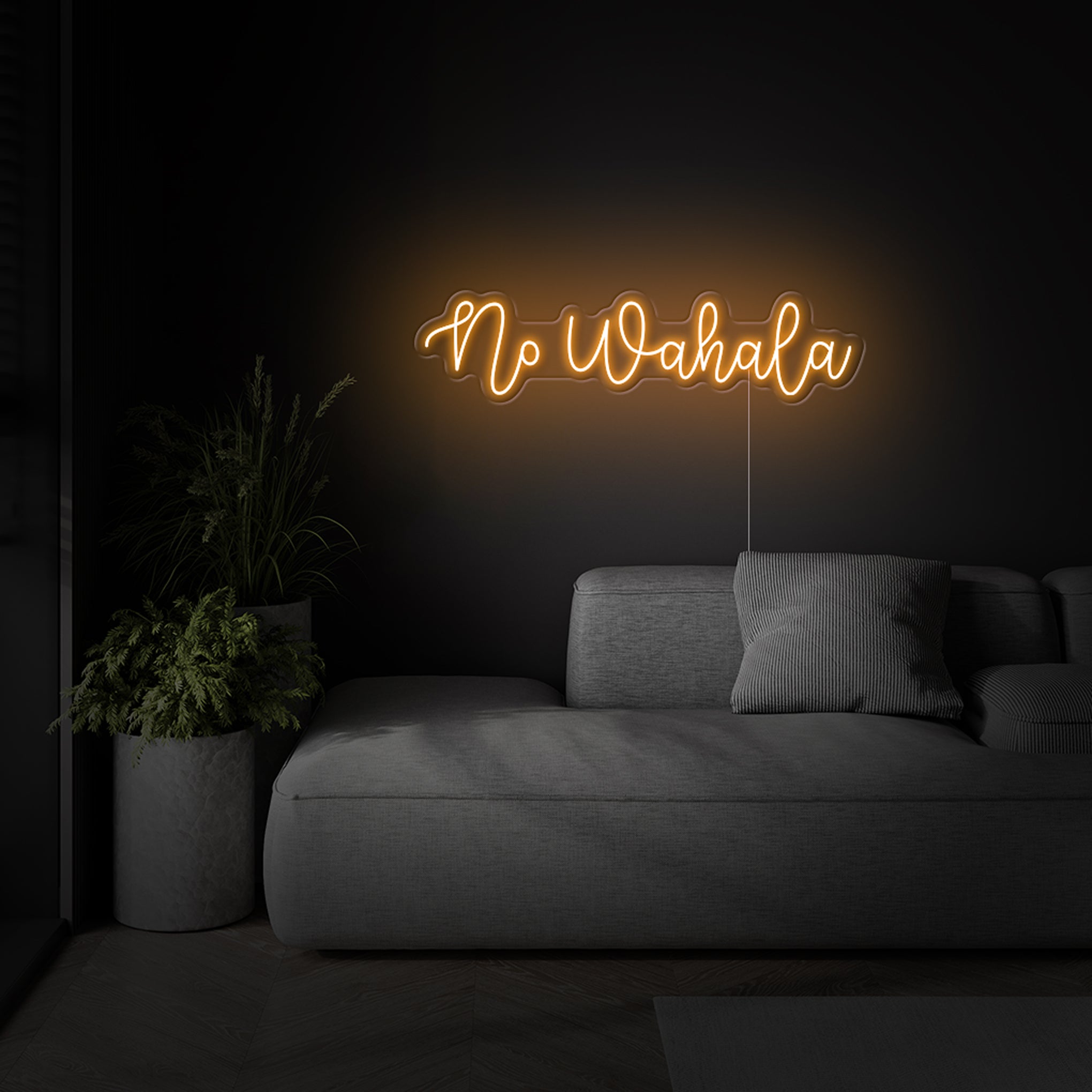 "No Wahala" LED Neon Sign - Iconic Neon