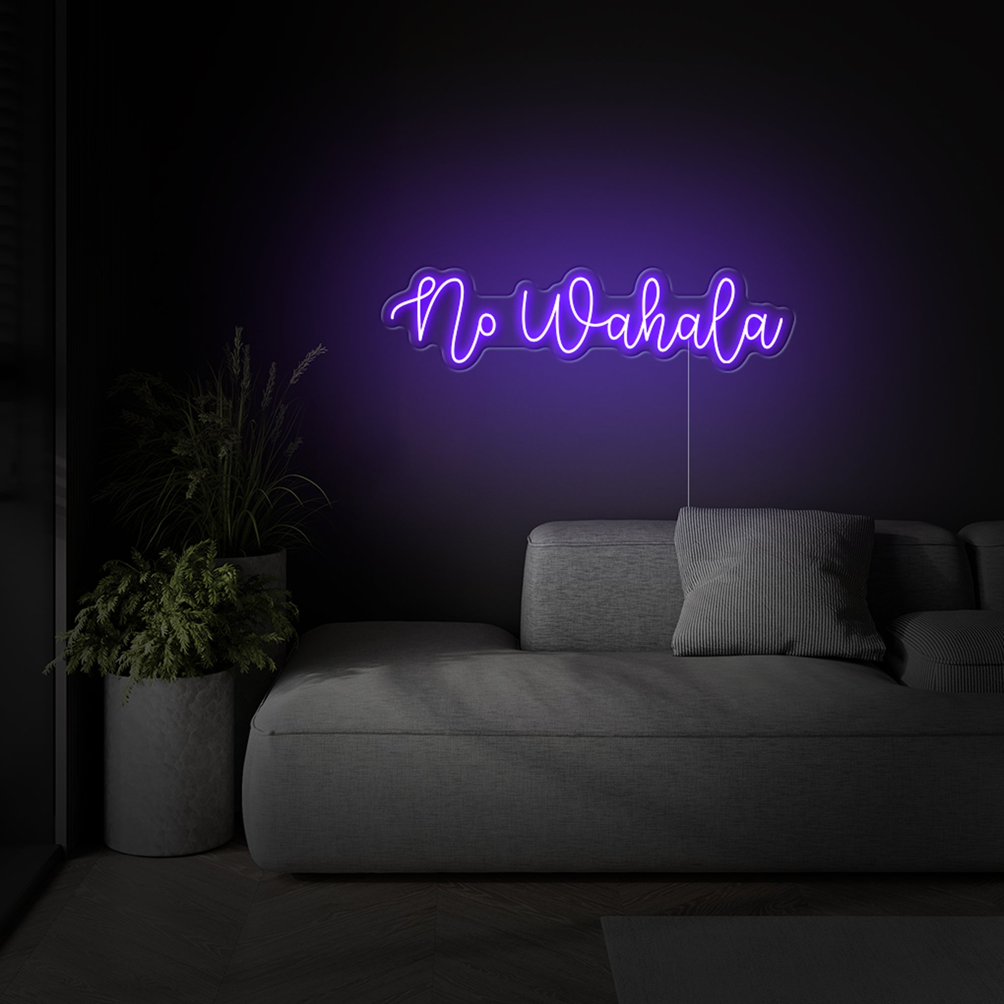 "No Wahala" LED Neon Sign - Iconic Neon