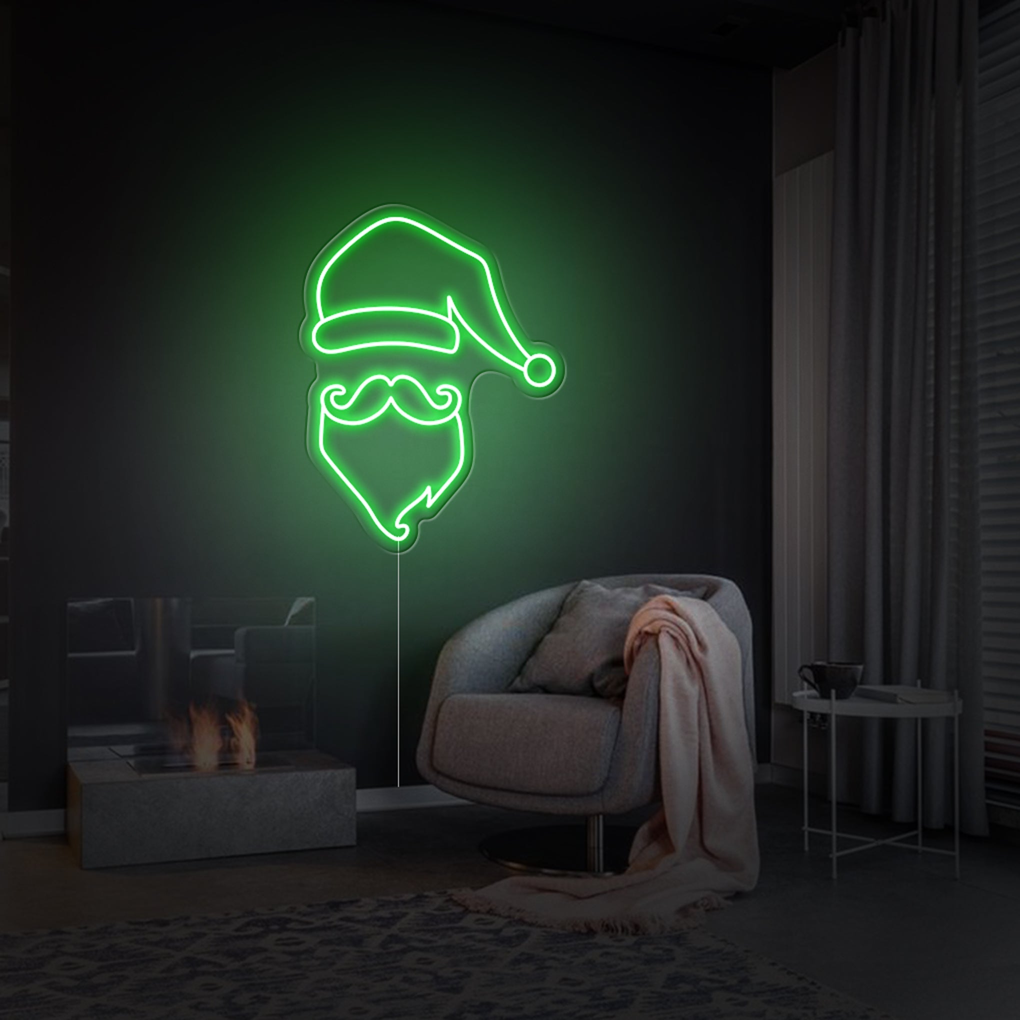 'Santa Claus' LED Neon Sign - Iconic Neon