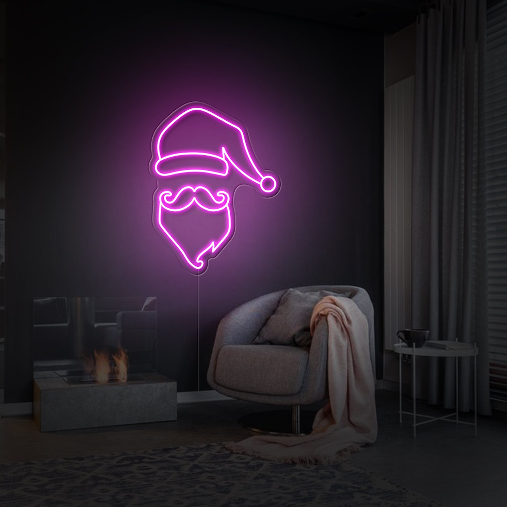 'Santa Claus' LED Neon Sign - Iconic Neon