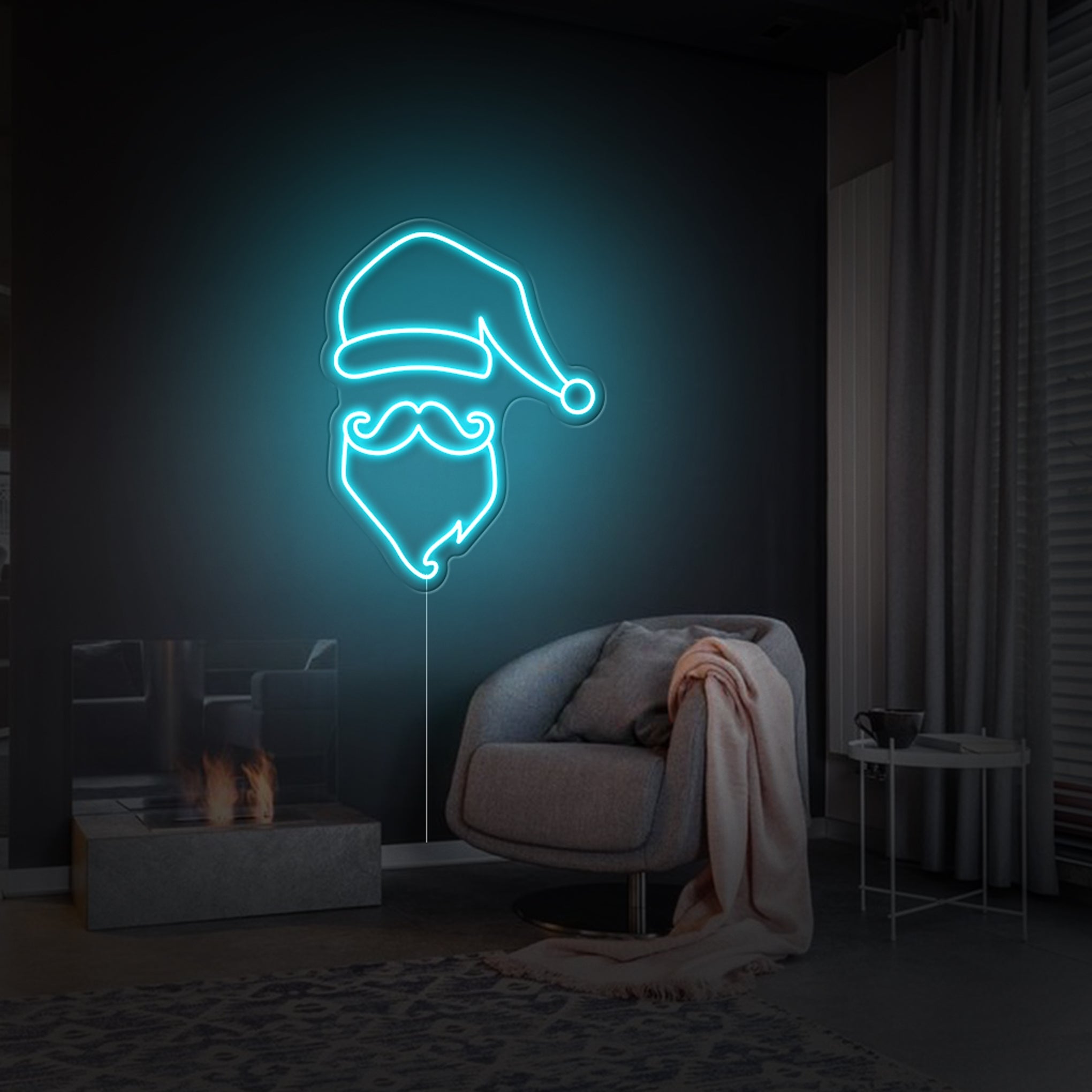 'Santa Claus' LED Neon Sign - Iconic Neon