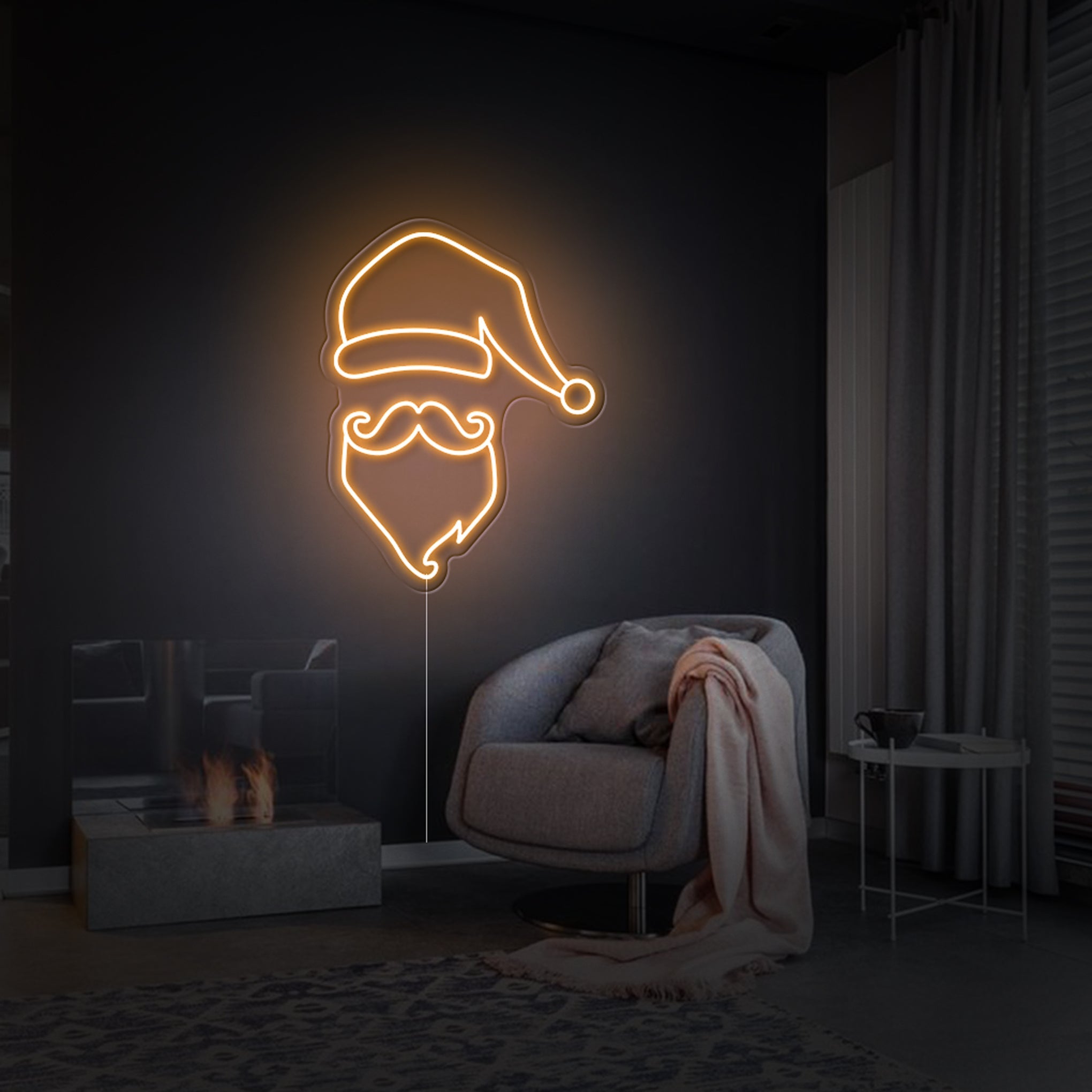 'Santa Claus' LED Neon Sign - Iconic Neon