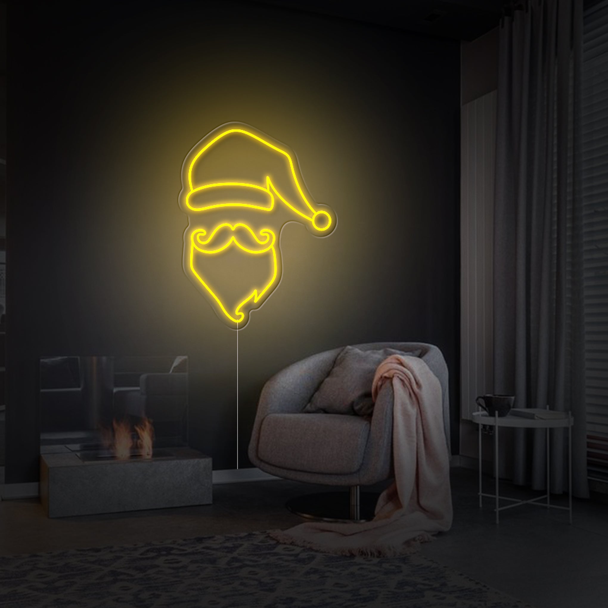 'Santa Claus' LED Neon Sign - Iconic Neon