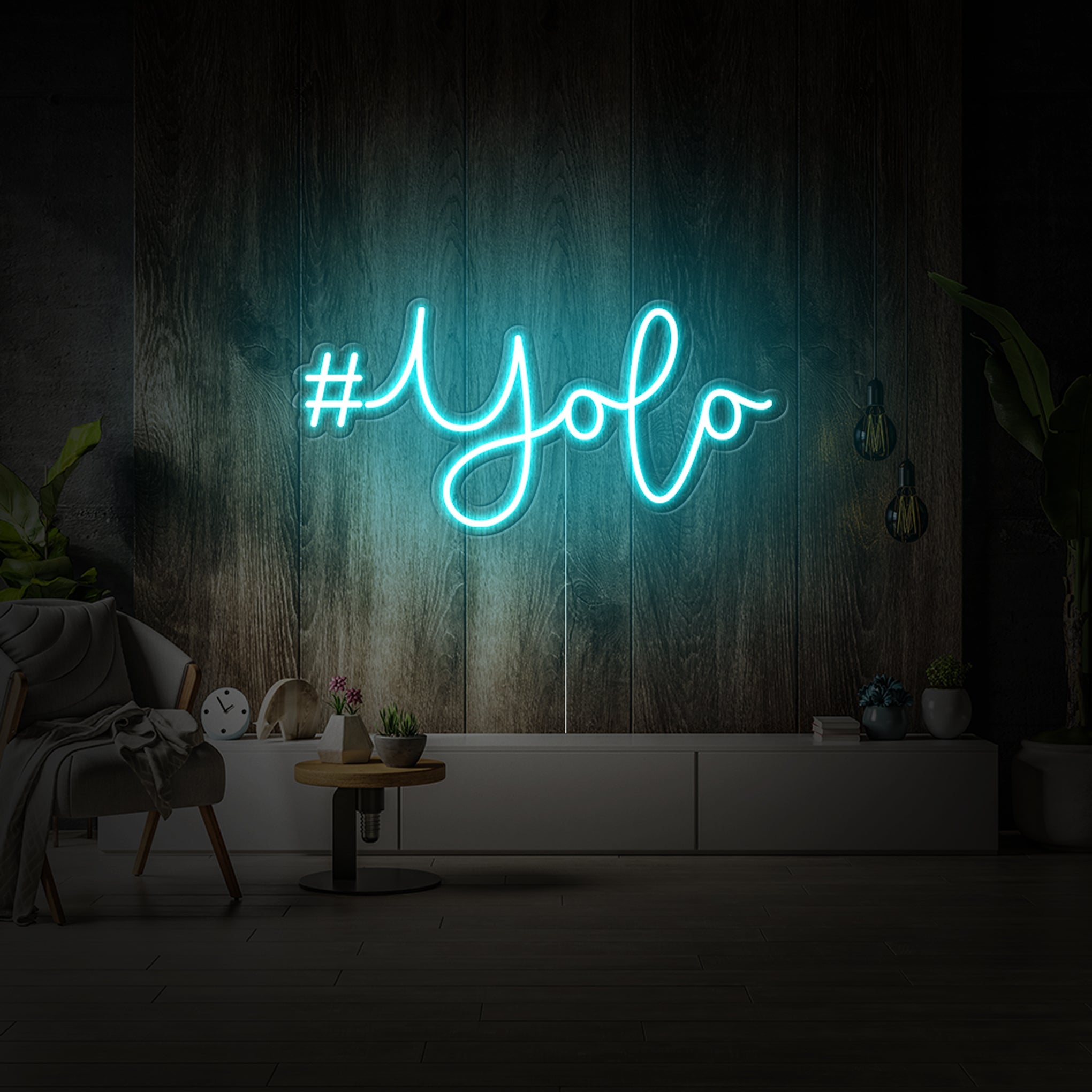 '#Yolo' LED Neon Sign - Iconic Neon