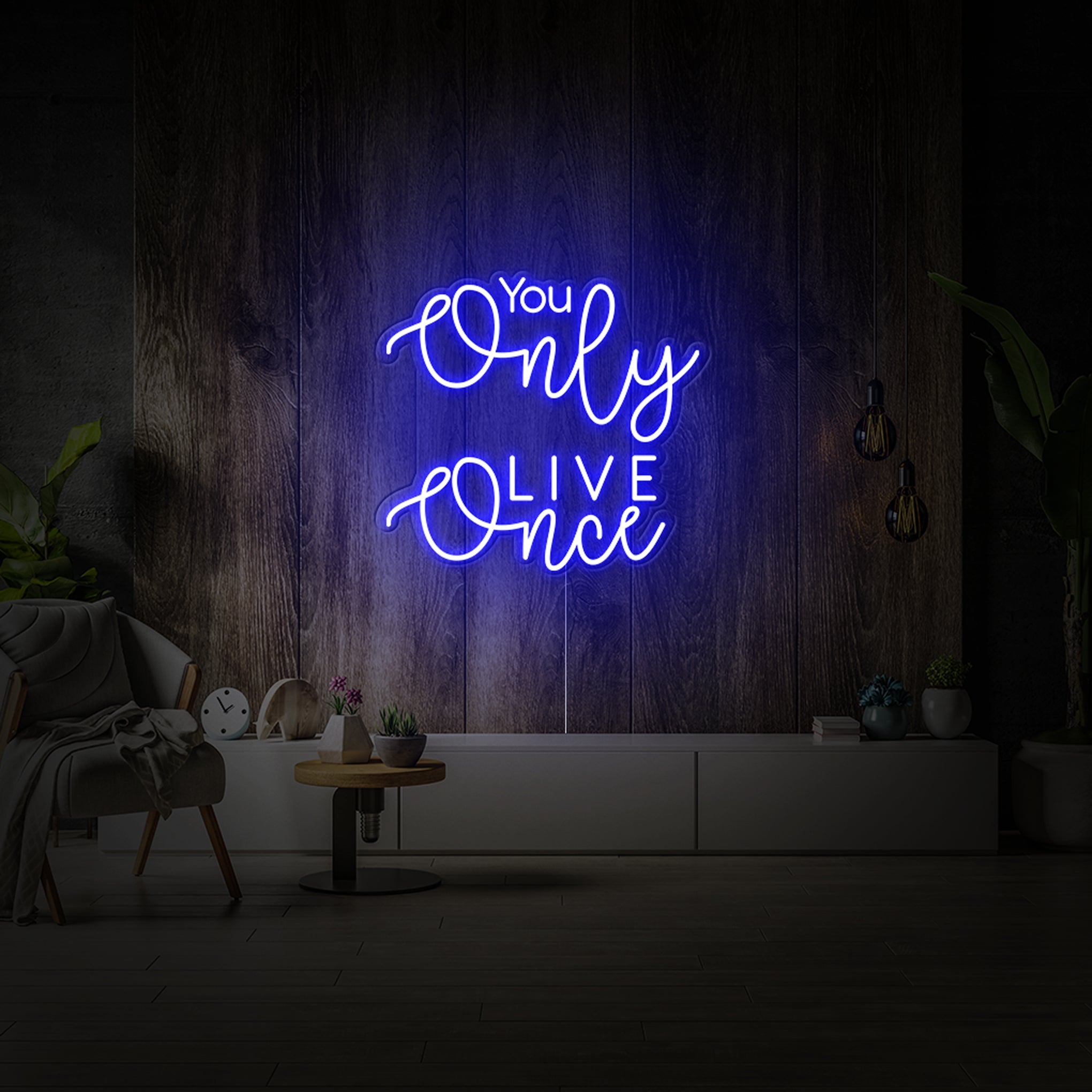 'You Only Live Once' LED Neon Sign - Iconic Neon