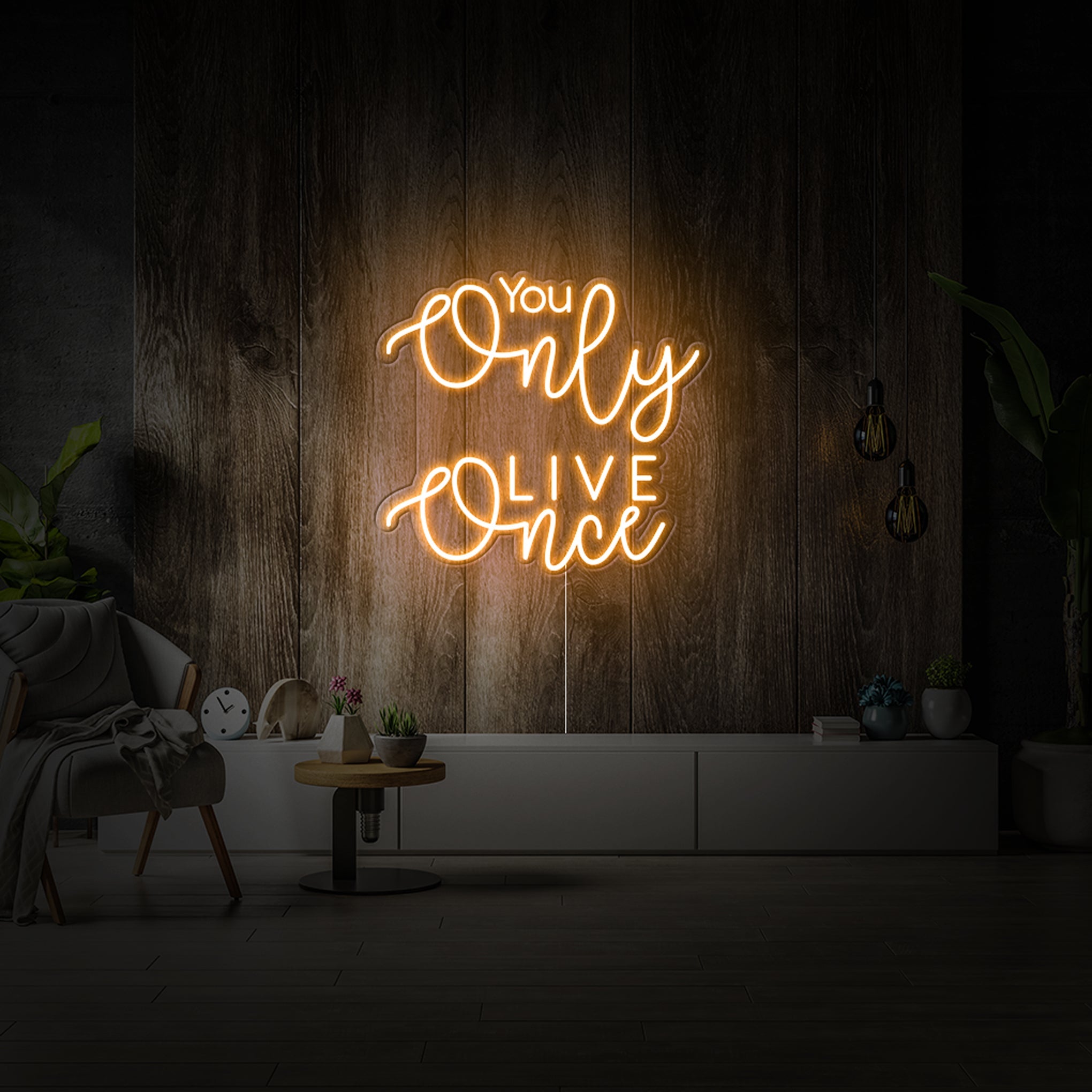 'You Only Live Once' LED Neon Sign - Iconic Neon