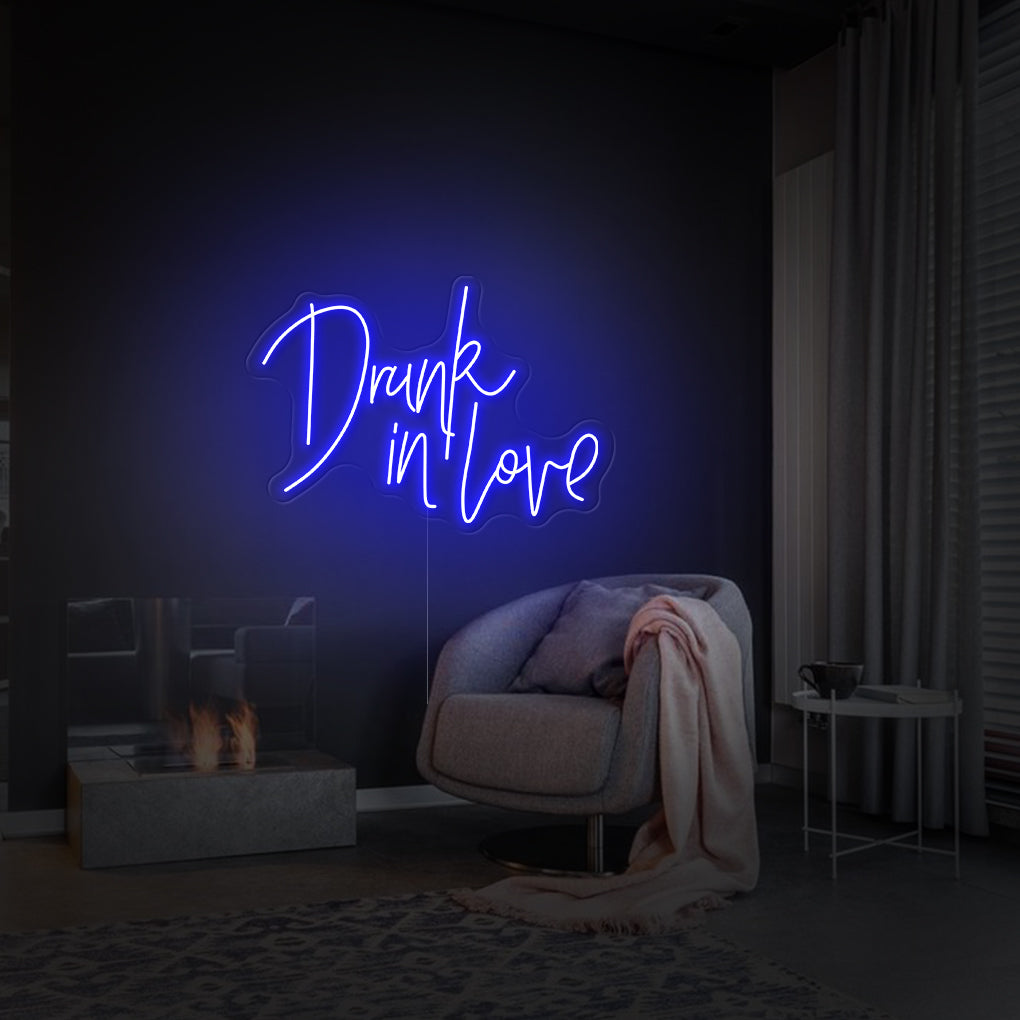 'Drunk In Love' LED Neon Sign