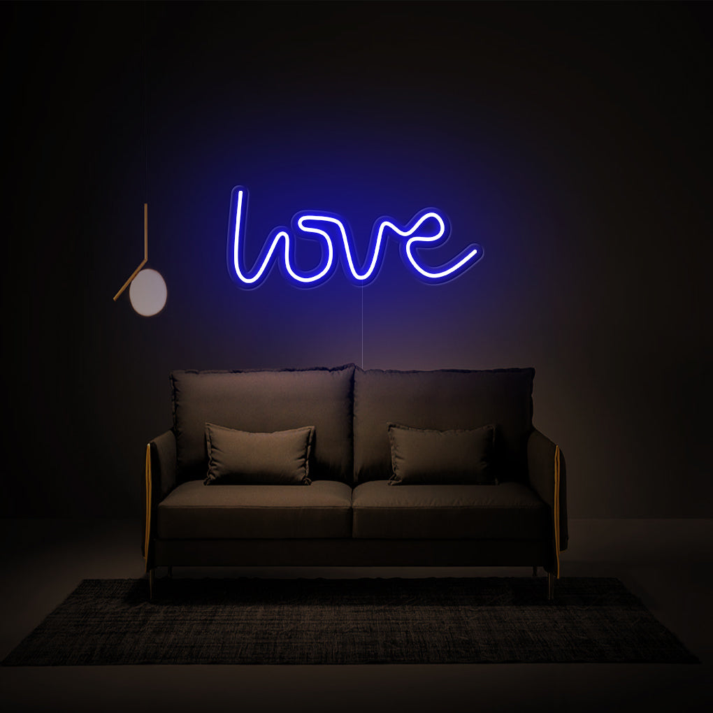 'Love' LED Neon Sign
