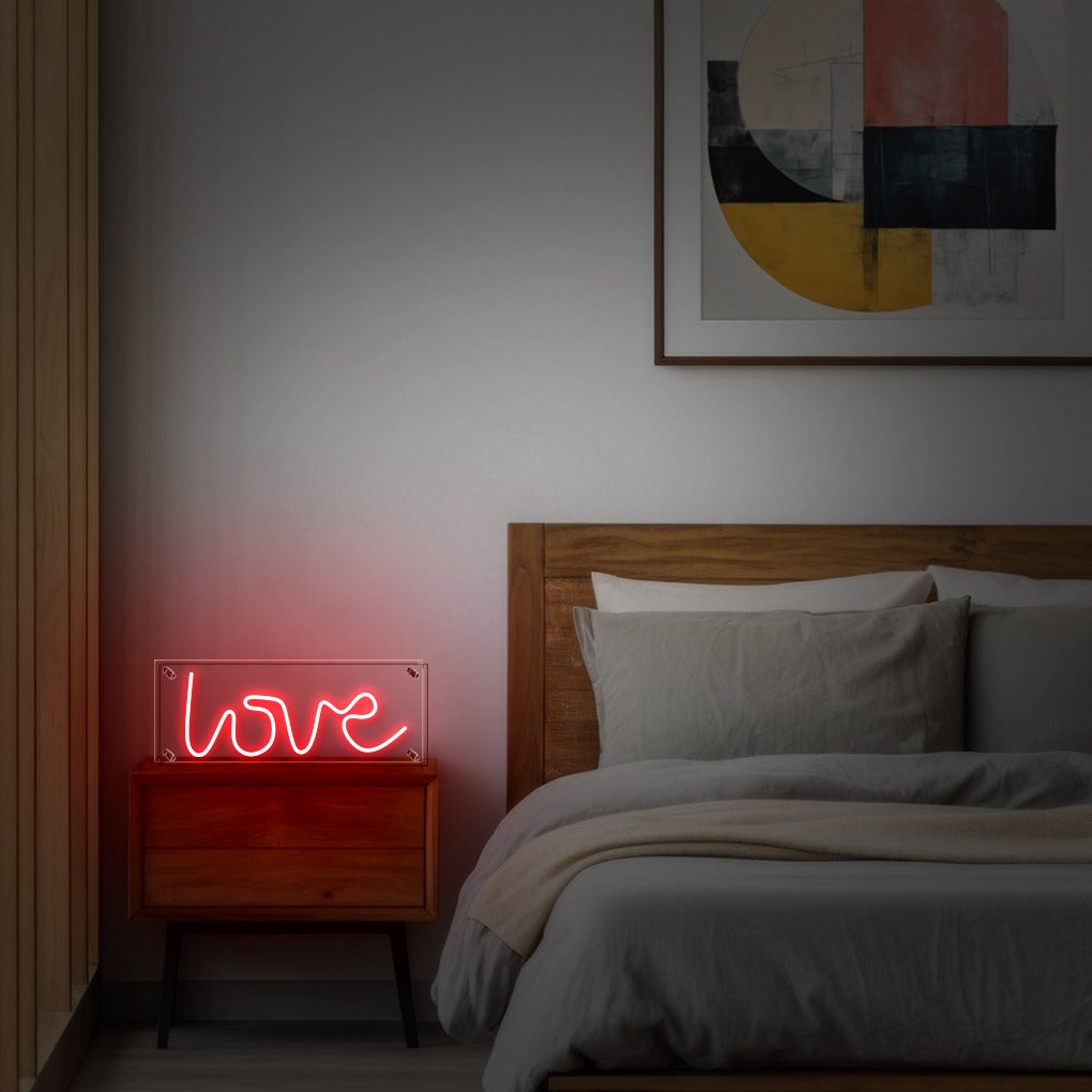 Love' LED Neon Table Sign