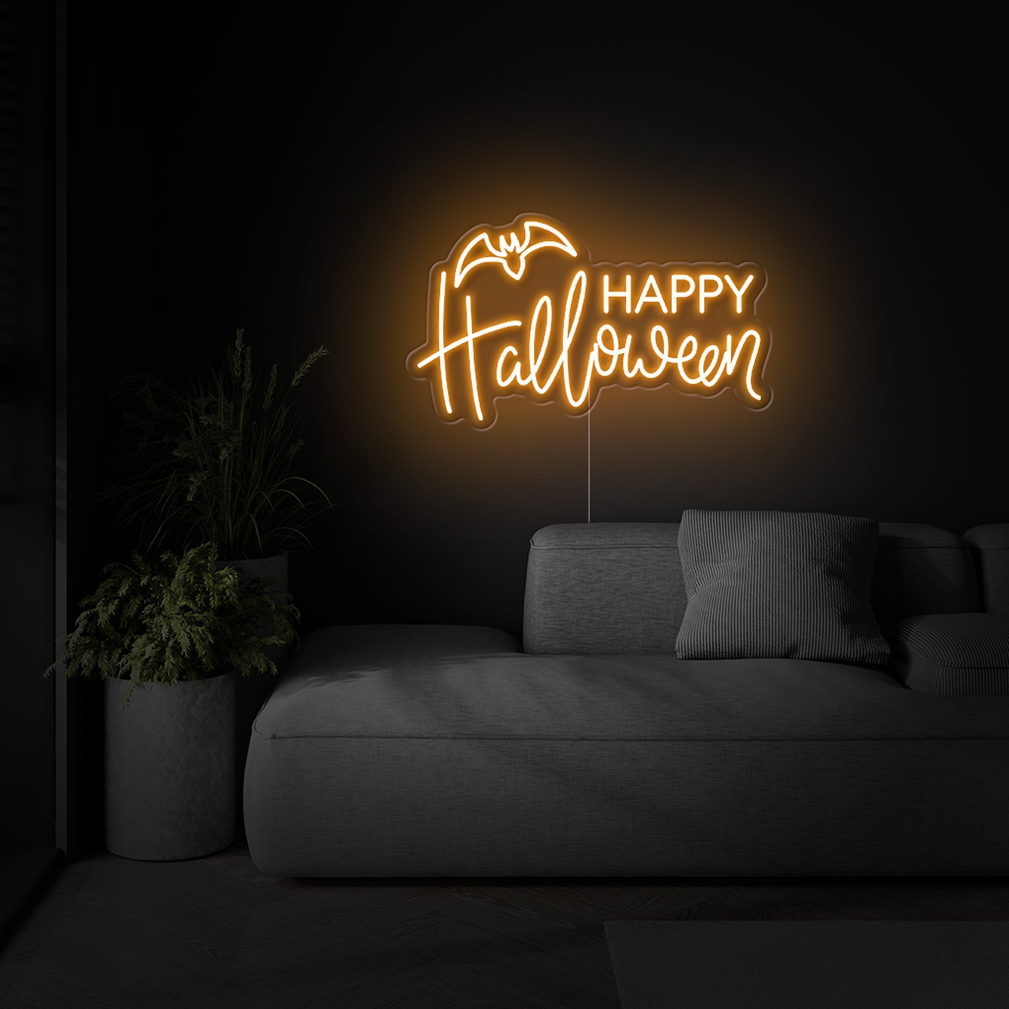 'Happy Hallowen' LED Neon Sign - Iconic Neon