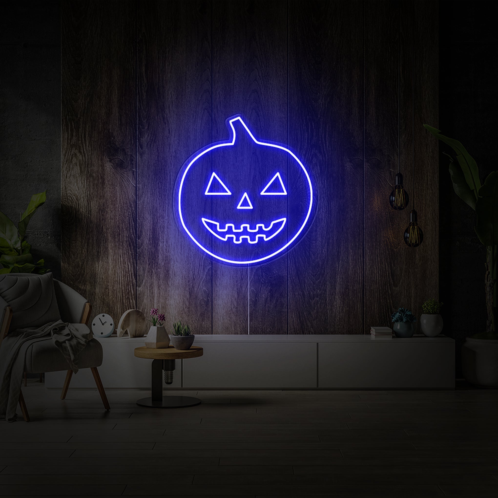 'Halloween pumkin' LED Neon Sign - Iconic Neon