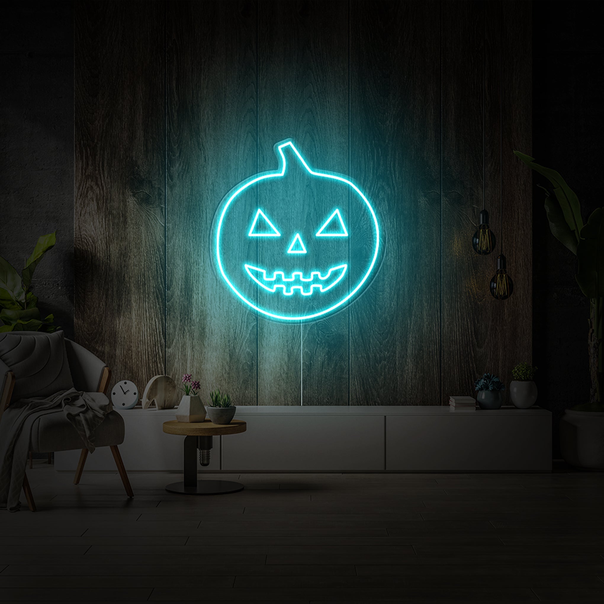 'Halloween pumkin' LED Neon Sign - Iconic Neon