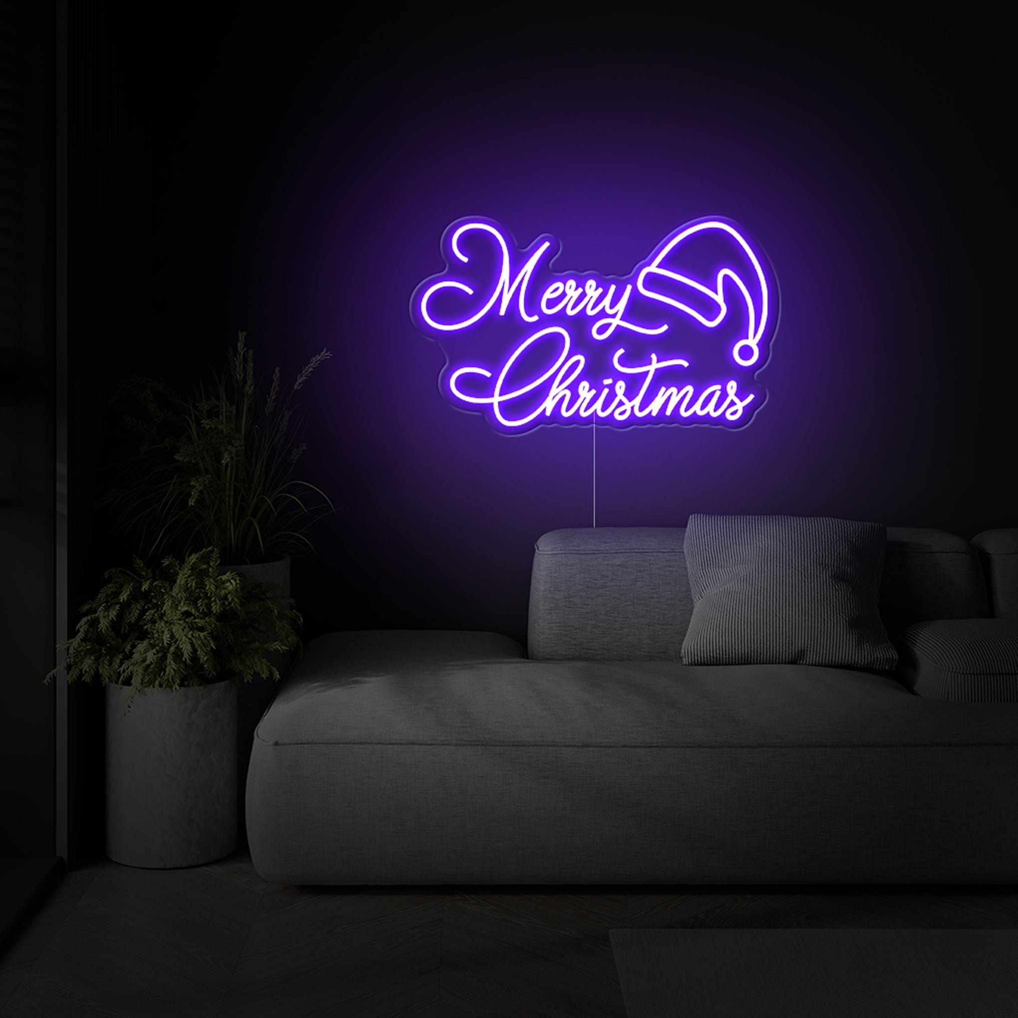 'Merry Christmas' LED Neon Sign - Iconic Neon