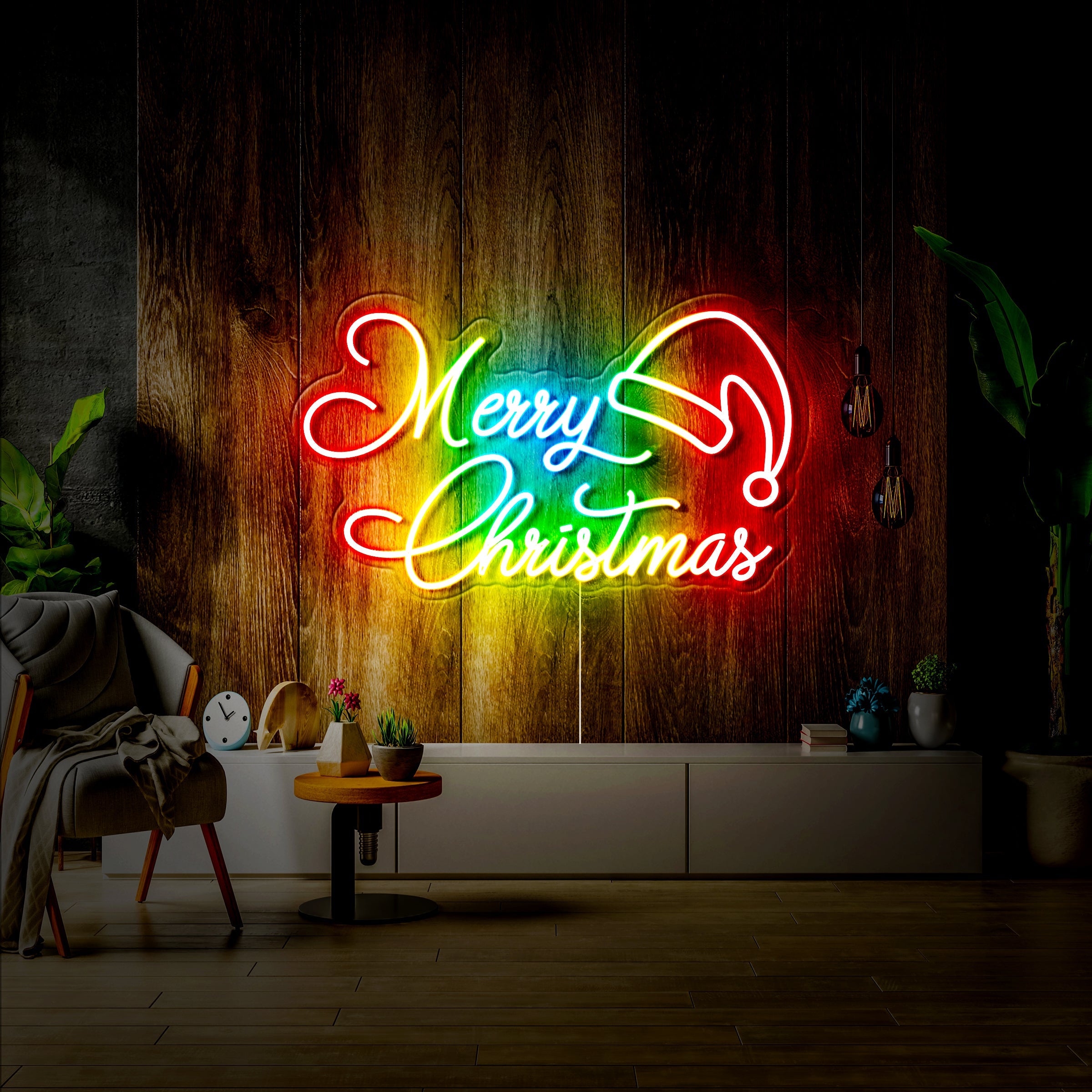 'Merry Christmas' LED Neon Sign - Iconic Neon