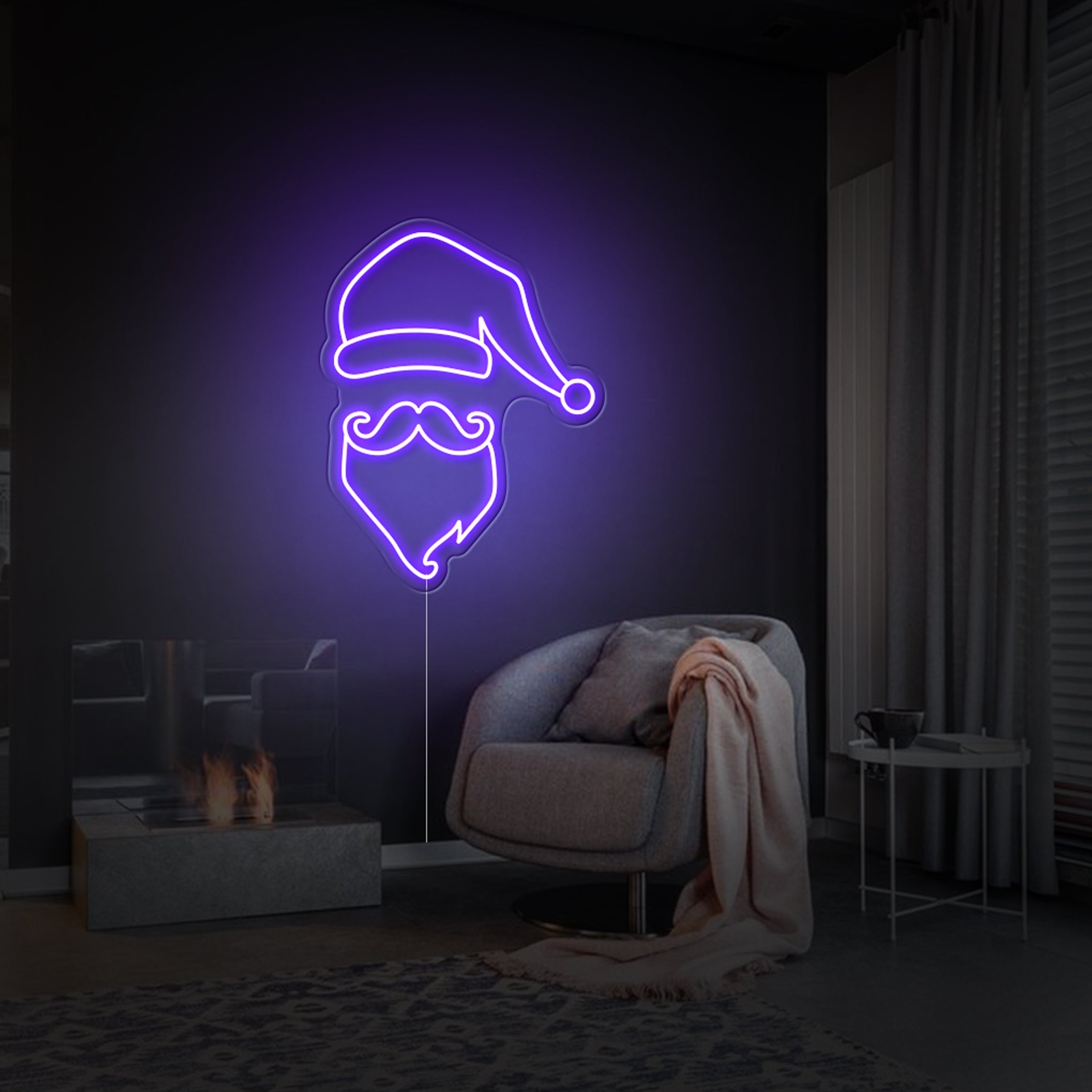 'Santa Claus' LED Neon Sign - Iconic Neon