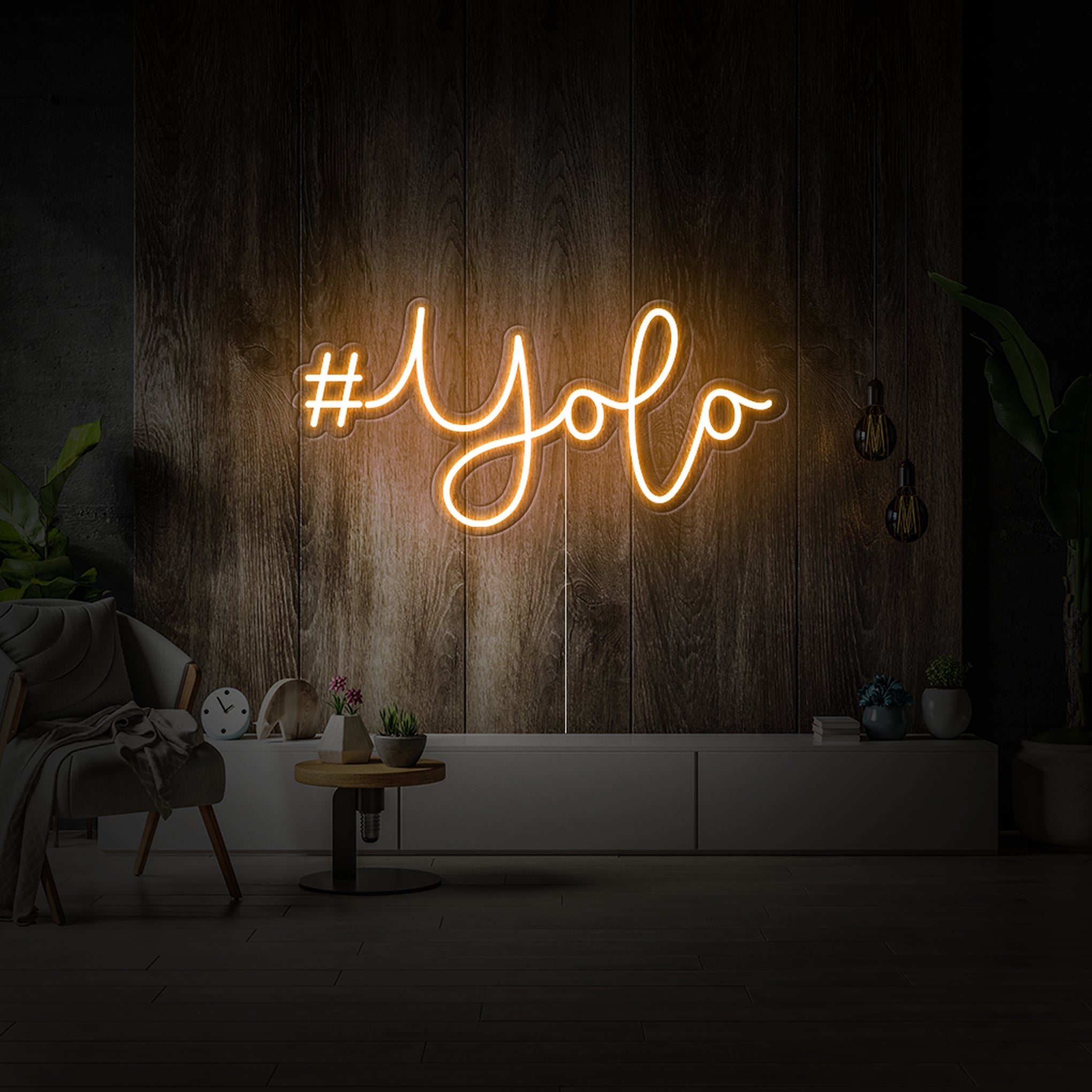 '#Yolo' LED Neon Sign - Iconic Neon