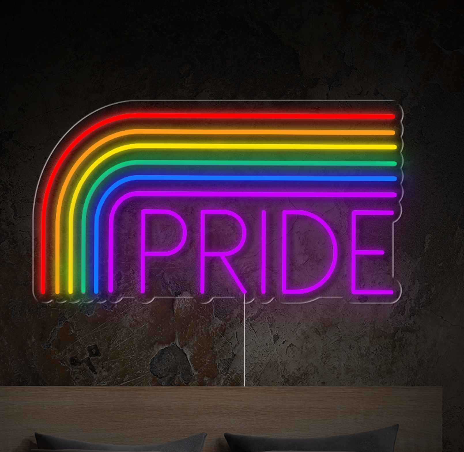 'Pride' LED Neon Sign - Iconic Neon